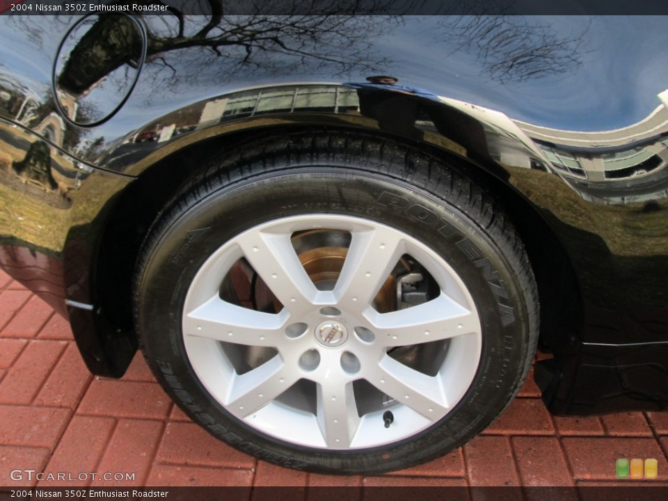 2004 Nissan 350Z Enthusiast Roadster Wheel and Tire Photo #61213809