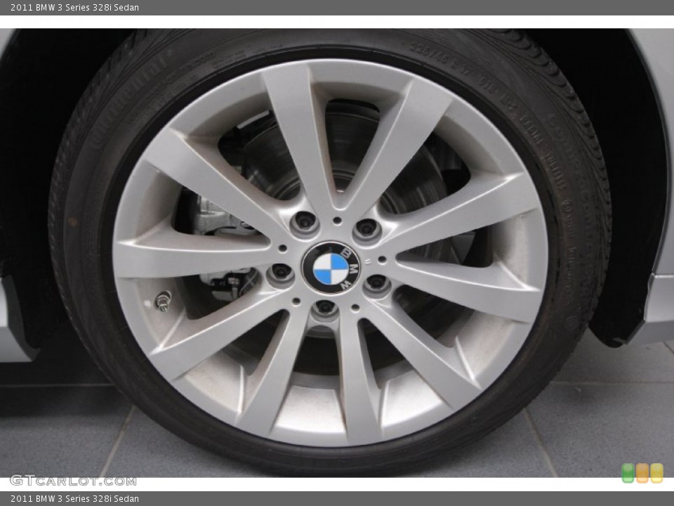 2011 BMW 3 Series 328i Sedan Wheel and Tire Photo #61215069