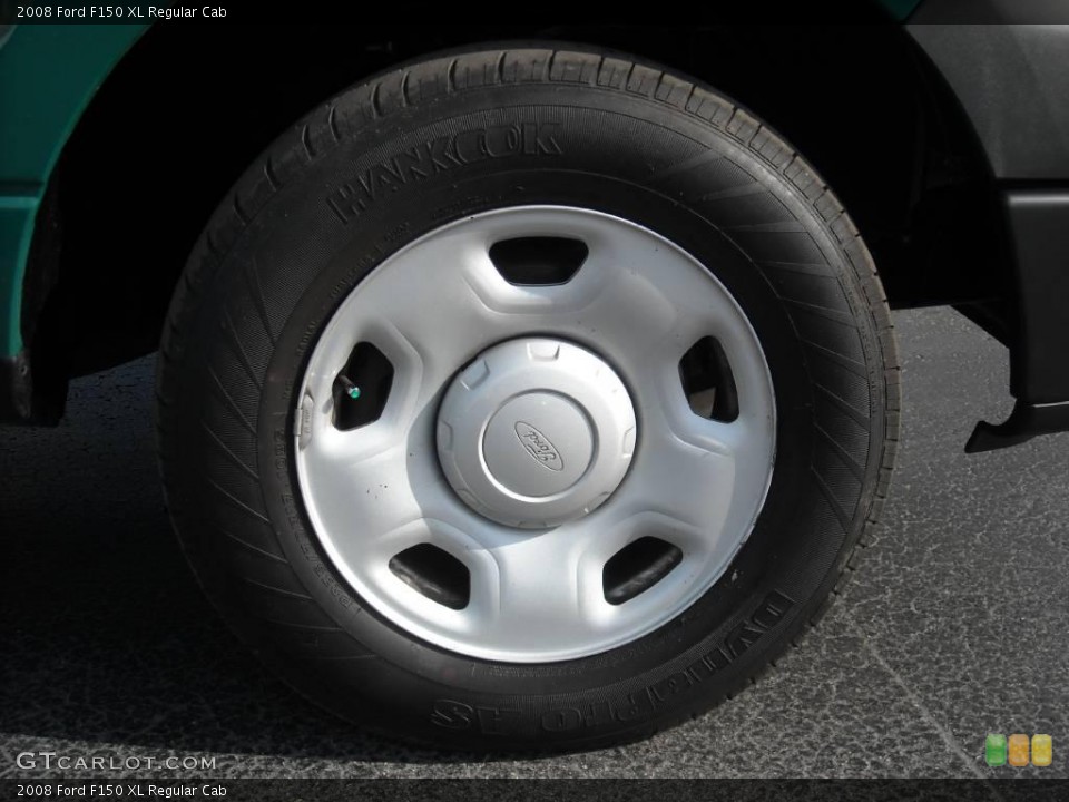 2008 Ford F150 XL Regular Cab Wheel and Tire Photo #6122467