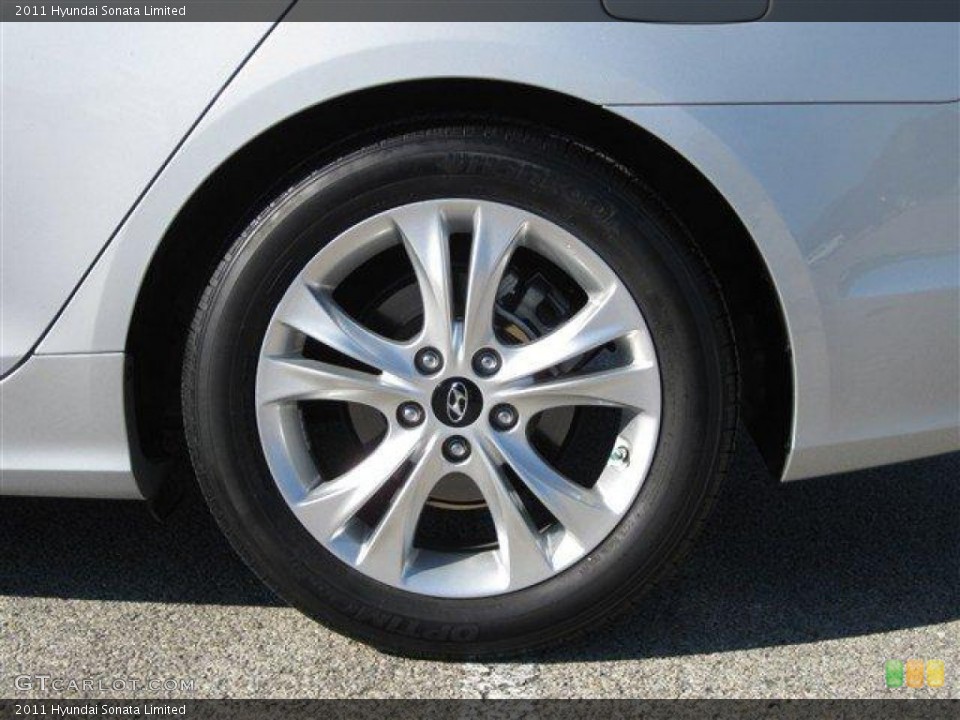 2011 Hyundai Sonata Limited Wheel and Tire Photo #61229761