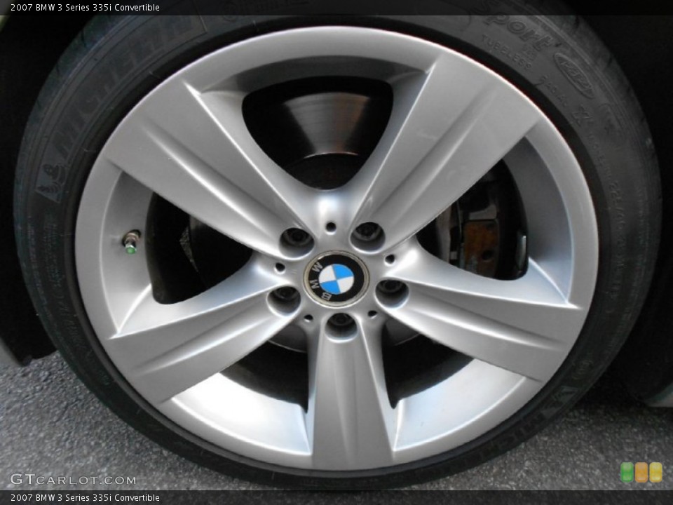 2007 BMW 3 Series 335i Convertible Wheel and Tire Photo #61233745
