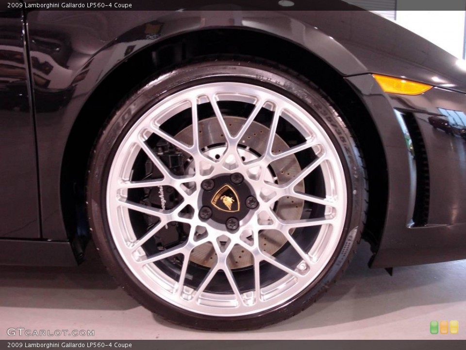 2009 Lamborghini Gallardo LP560-4 Coupe Wheel and Tire Photo #6123566