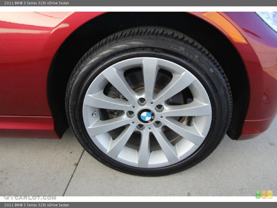 2011 BMW 3 Series 328i xDrive Sedan Wheel and Tire Photo #61239032