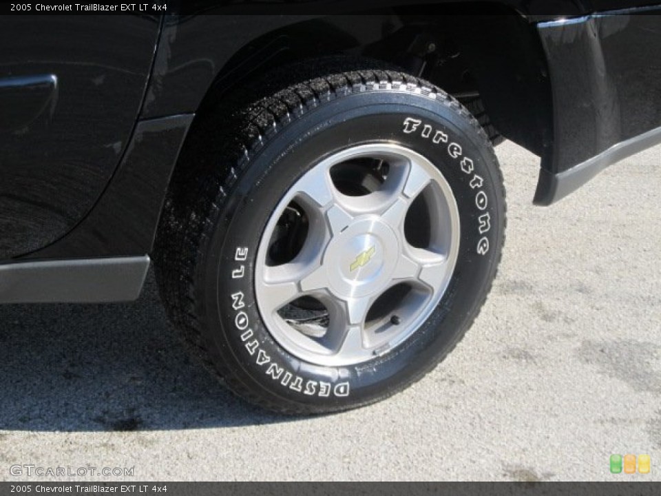 2005 Chevrolet TrailBlazer EXT LT 4x4 Wheel and Tire Photo #61249169