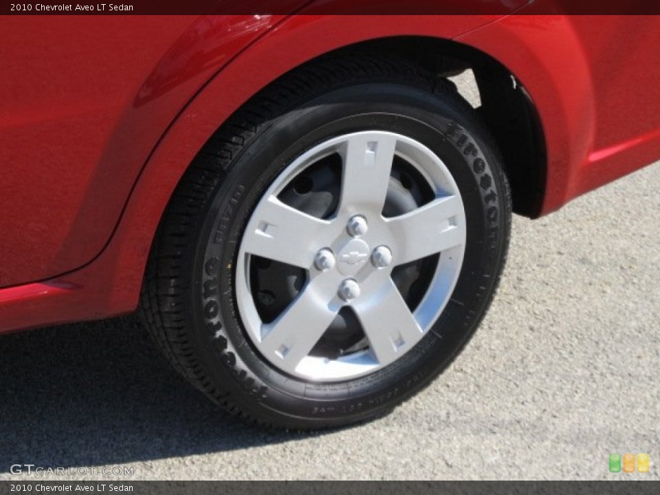 2010 Chevrolet Aveo LT Sedan Wheel and Tire Photo #61249732