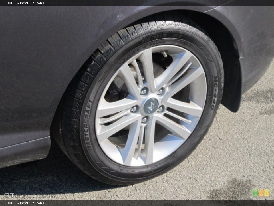2008 Hyundai Tiburon GS Wheel and Tire Photo #61249922