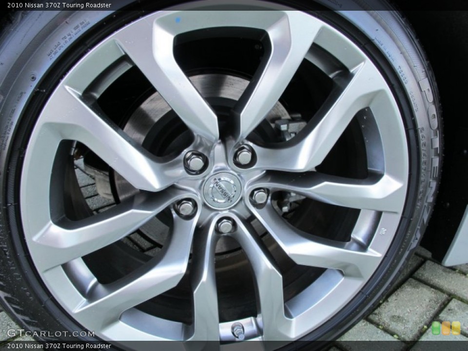 2010 Nissan 370Z Touring Roadster Wheel and Tire Photo #61251320