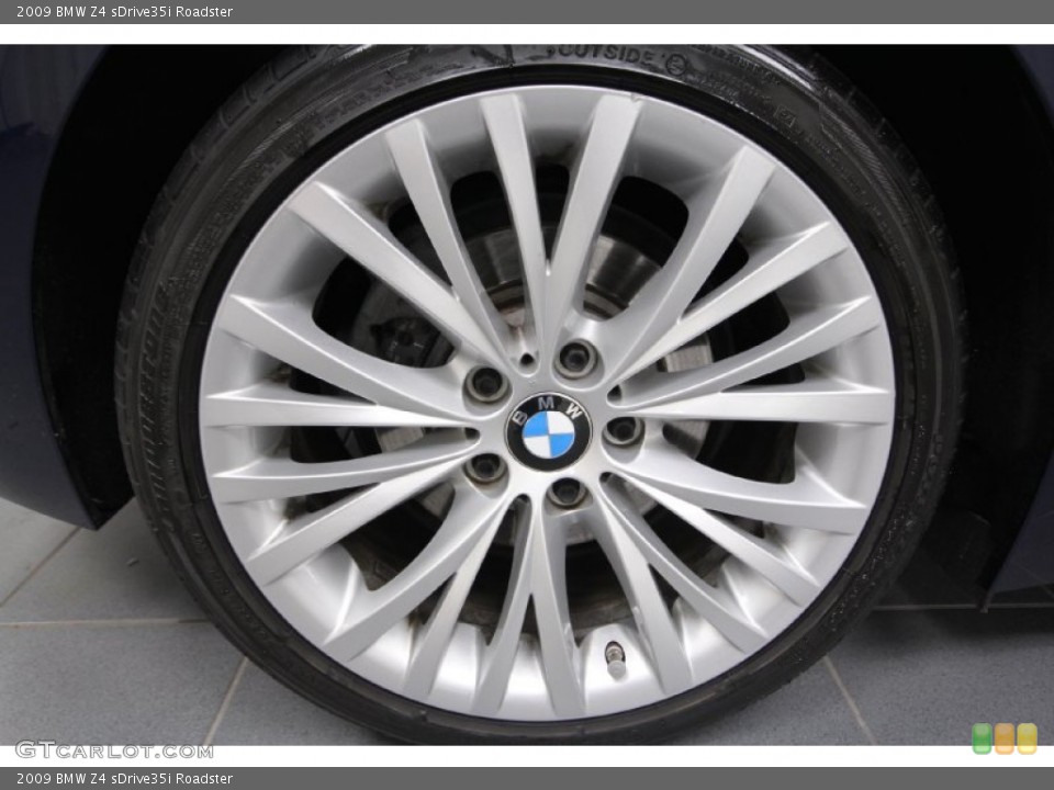 2009 BMW Z4 sDrive35i Roadster Wheel and Tire Photo #61259399