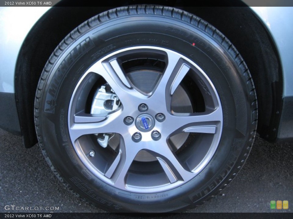 2012 Volvo XC60 T6 AWD Wheel and Tire Photo #61265339
