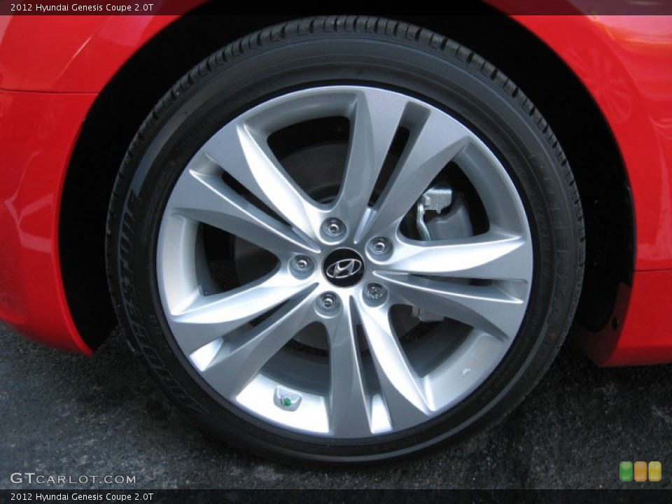 2012 Hyundai Genesis Coupe 2.0T Wheel and Tire Photo #61265813