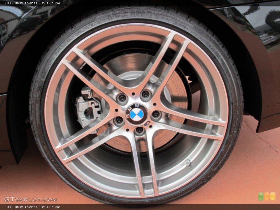 2012 BMW 3 Series 335is Coupe Wheel and Tire Photo #61266203