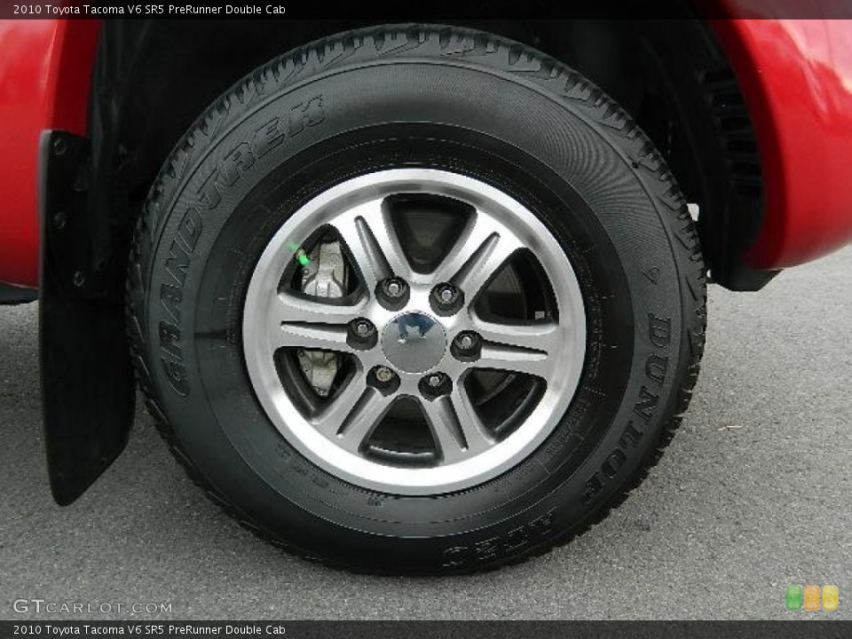 2010 Toyota Tacoma V6 SR5 PreRunner Double Cab Wheel and Tire Photo #61266218