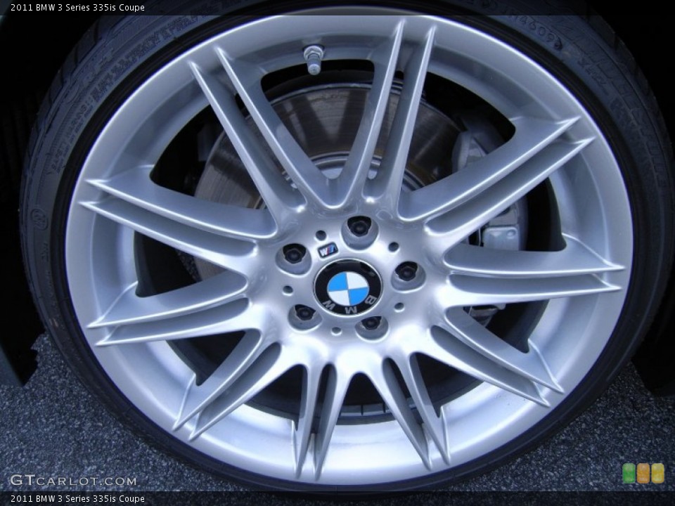 2011 BMW 3 Series 335is Coupe Wheel and Tire Photo #61270241