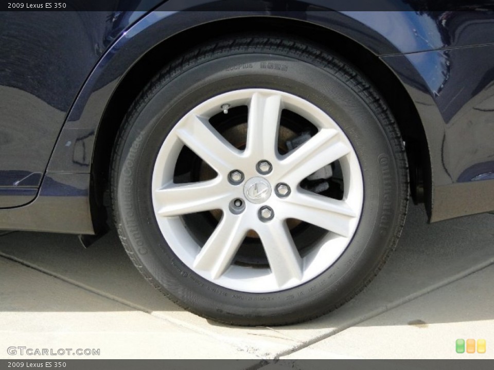 2009 Lexus ES 350 Wheel and Tire Photo #61271309