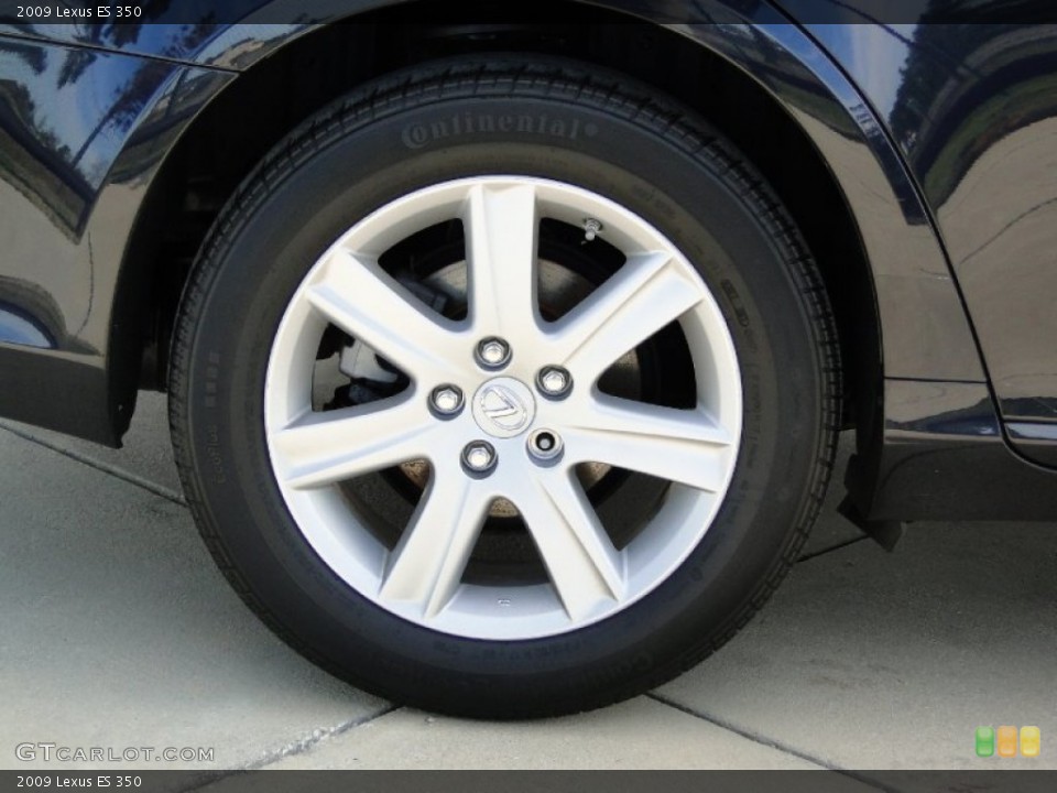 2009 Lexus ES 350 Wheel and Tire Photo #61271318