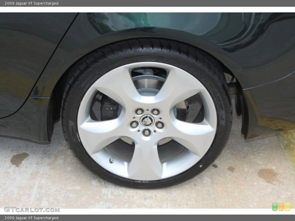 2009 Jaguar XF Supercharged Wheel and Tire Photo #61277144
