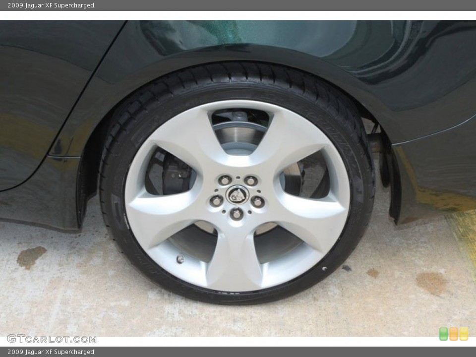2009 Jaguar XF Supercharged Wheel and Tire Photo #61277144