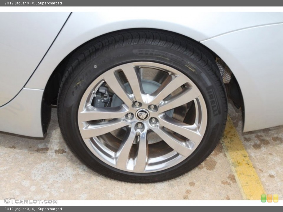 2012 Jaguar XJ XJL Supercharged Wheel and Tire Photo #61277360