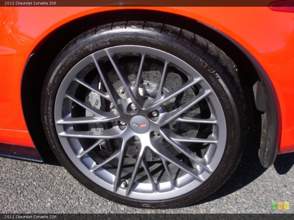 2011 Chevrolet Corvette Z06 Wheel and Tire Photo #61277654