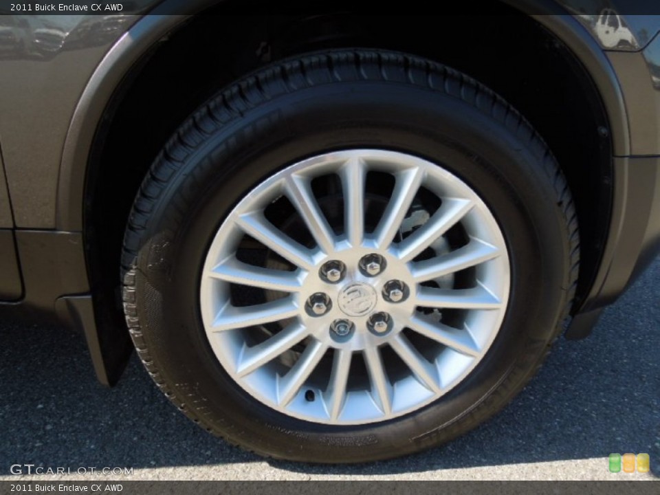 2011 Buick Enclave CX AWD Wheel and Tire Photo #61278914