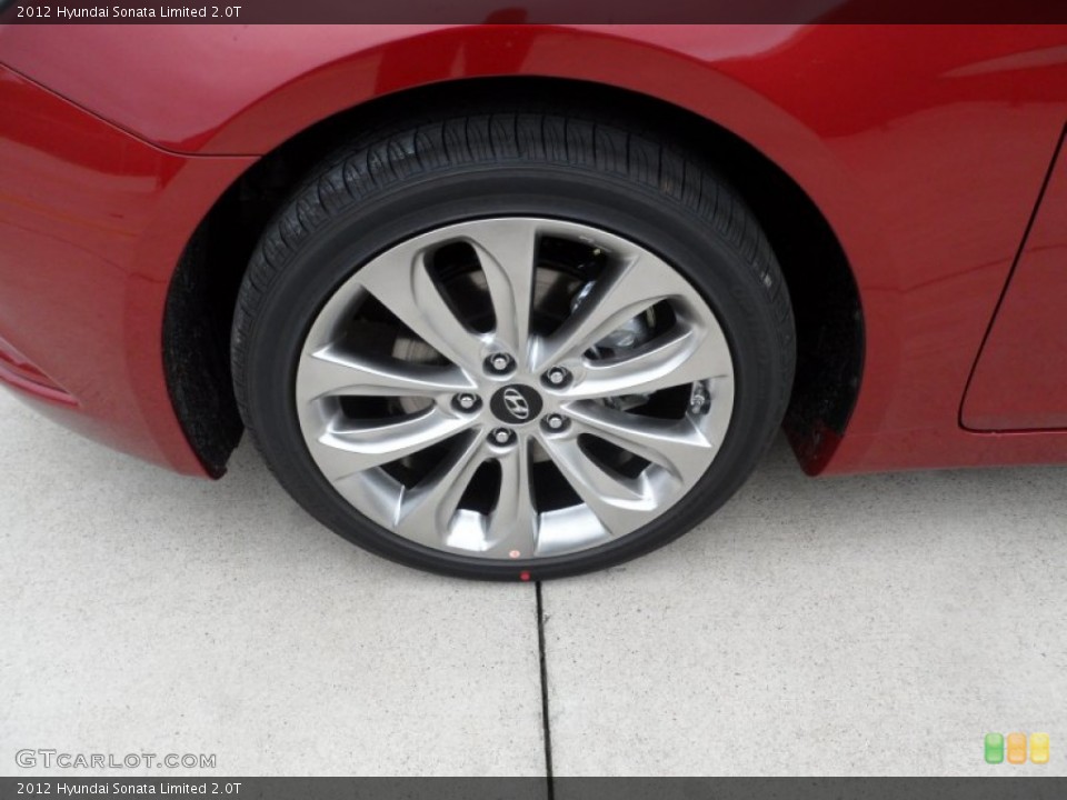 2012 Hyundai Sonata Limited 2.0T Wheel and Tire Photo #61284716