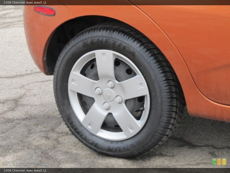2008 Chevrolet Aveo Aveo5 LS Wheel and Tire Photo #61294639