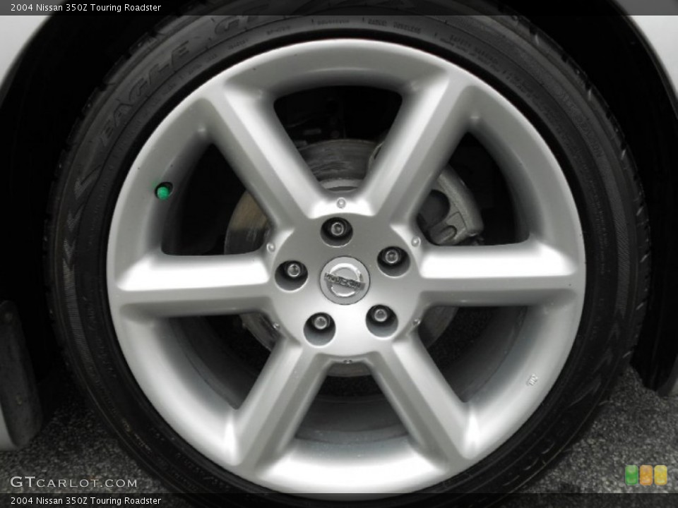 2004 Nissan 350Z Touring Roadster Wheel and Tire Photo #61298594