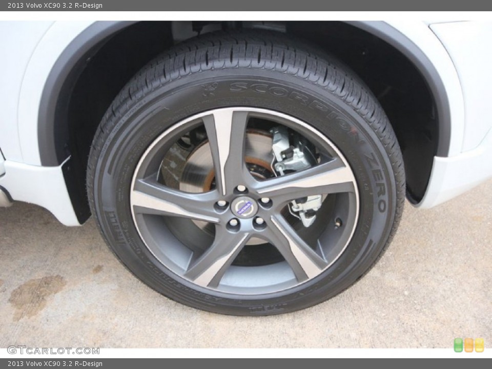 2013 Volvo XC90 3.2 R-Design Wheel and Tire Photo #61298871