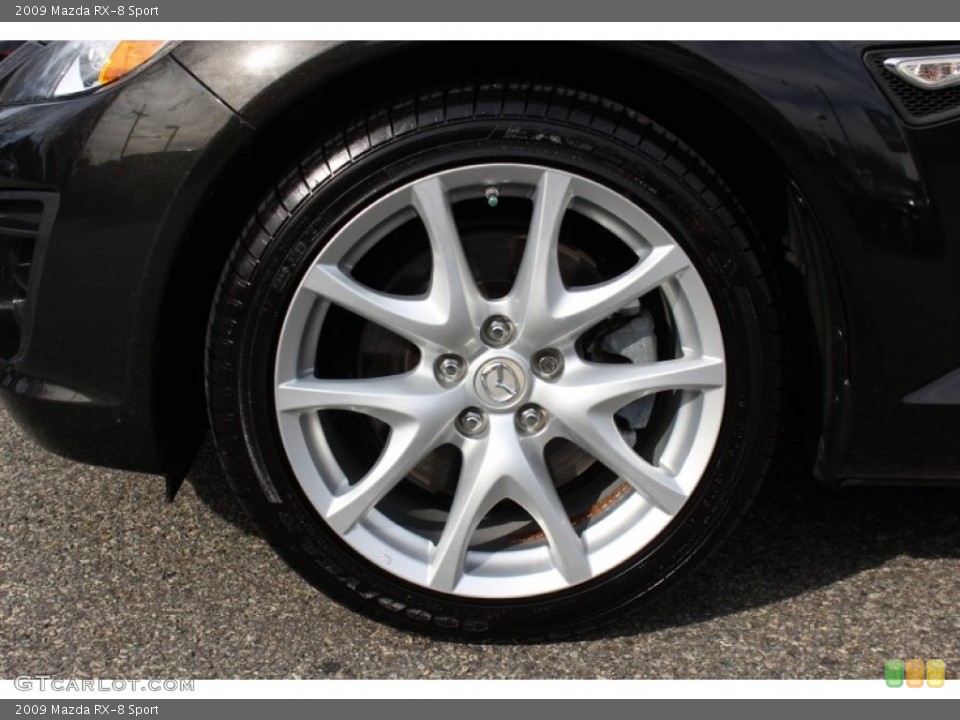 2009 Mazda RX-8 Sport Wheel and Tire Photo #61306214