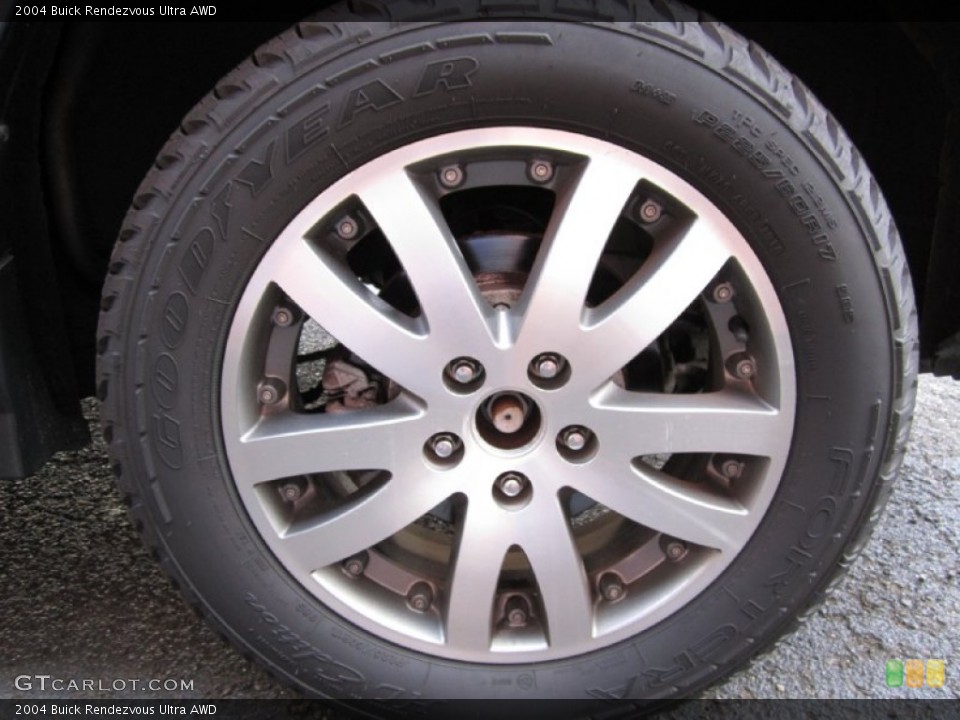 2004 Buick Rendezvous Ultra AWD Wheel and Tire Photo #61308656