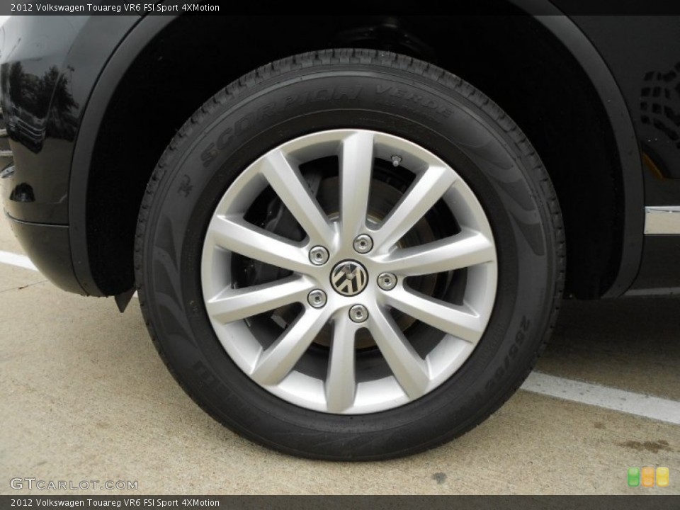 2012 Volkswagen Touareg VR6 FSI Sport 4XMotion Wheel and Tire Photo #61310396