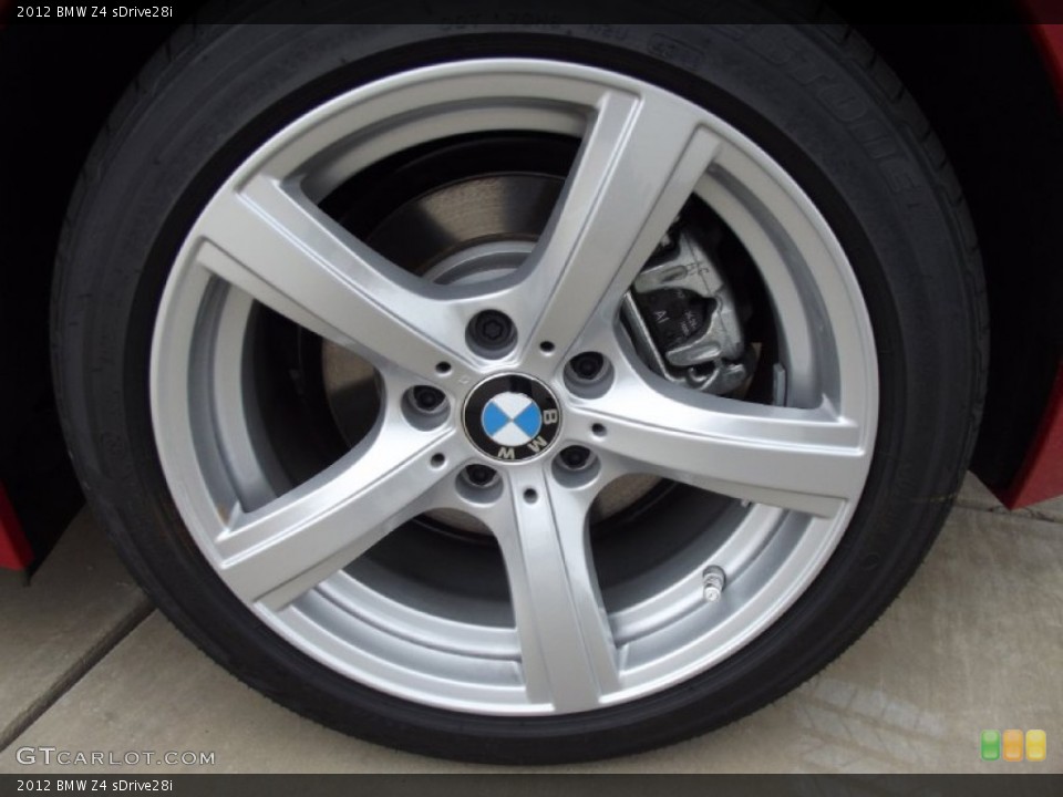 2012 BMW Z4 sDrive28i Wheel and Tire Photo #61317638
