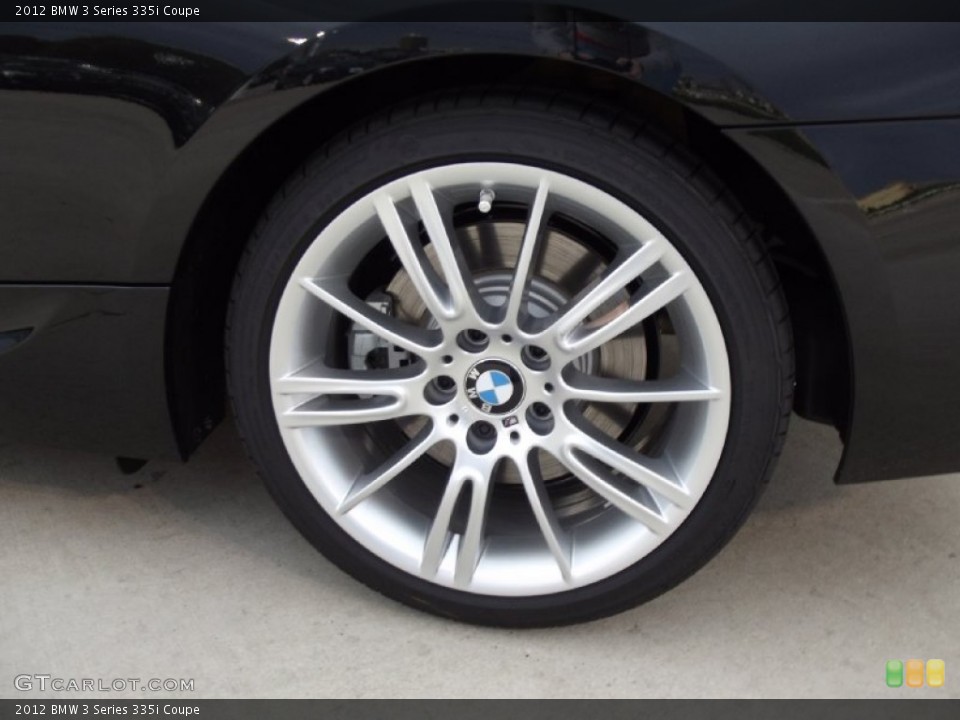 2012 BMW 3 Series 335i Coupe Wheel and Tire Photo #61317752