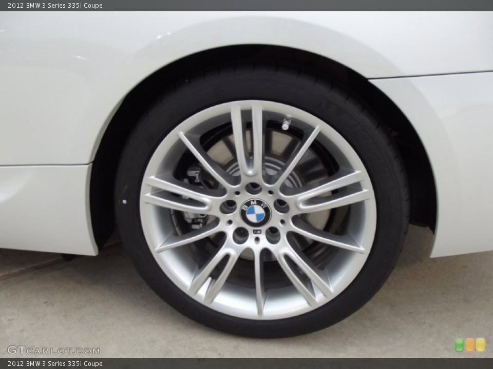 2012 BMW 3 Series 335i Coupe Wheel and Tire Photo #61317872