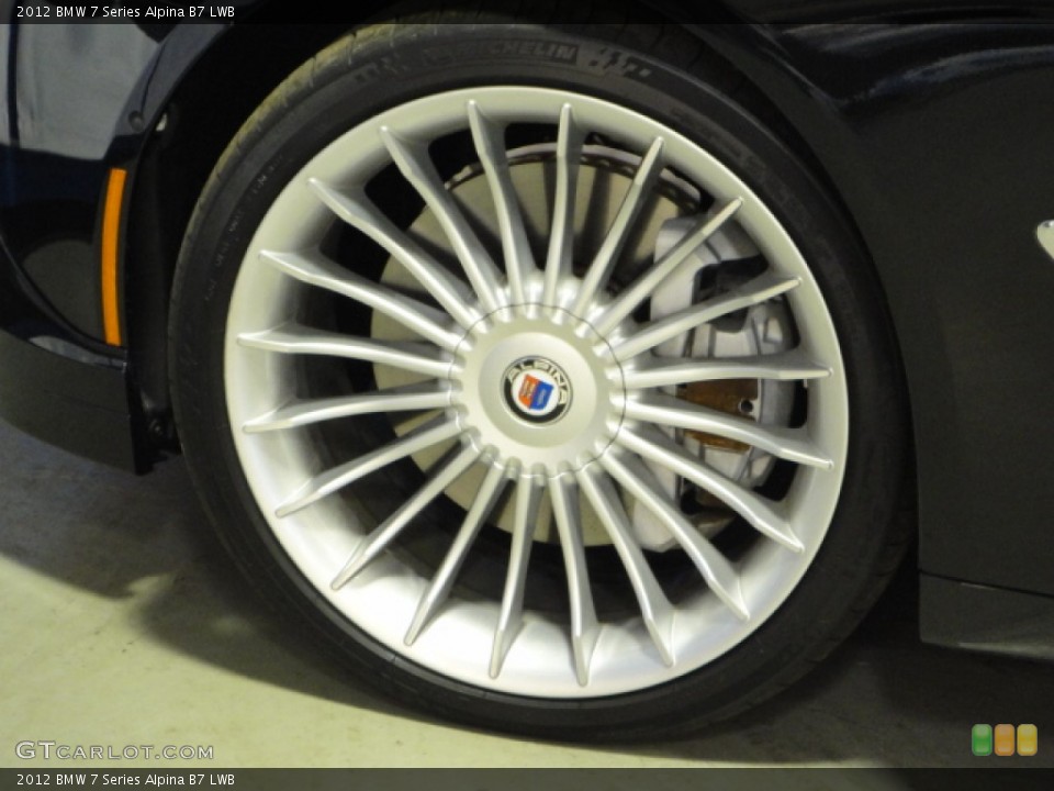 2012 BMW 7 Series Alpina B7 LWB Wheel and Tire Photo #61320478