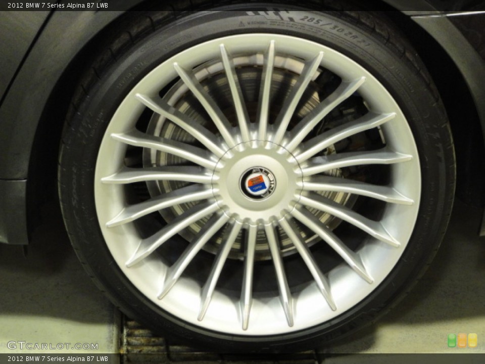 2012 BMW 7 Series Alpina B7 LWB Wheel and Tire Photo #61320488