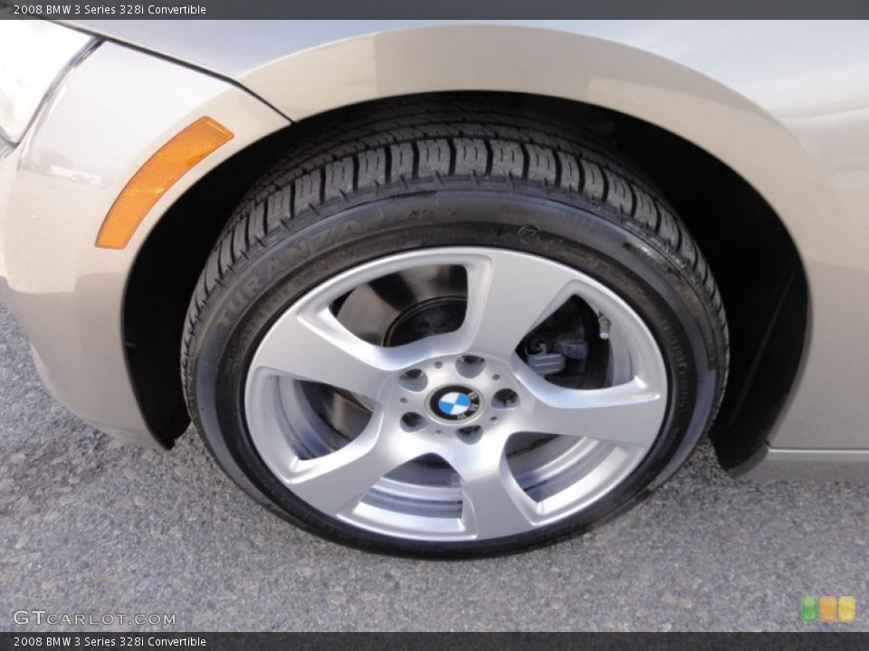2008 BMW 3 Series 328i Convertible Wheel and Tire Photo #61322153