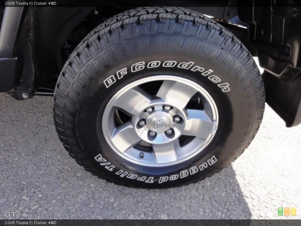 2008 Toyota FJ Cruiser 4WD Wheel and Tire Photo #61323671