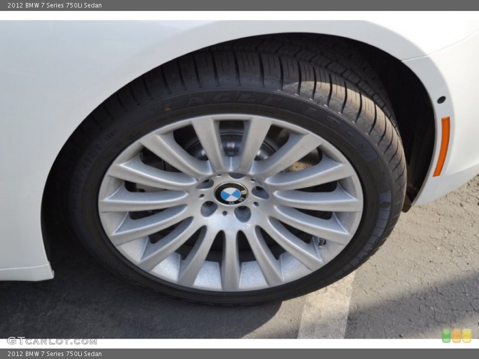 2012 BMW 7 Series 750Li Sedan Wheel and Tire Photo #61329485