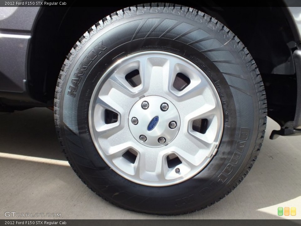 2012 Ford F150 STX Regular Cab Wheel and Tire Photo #61349732