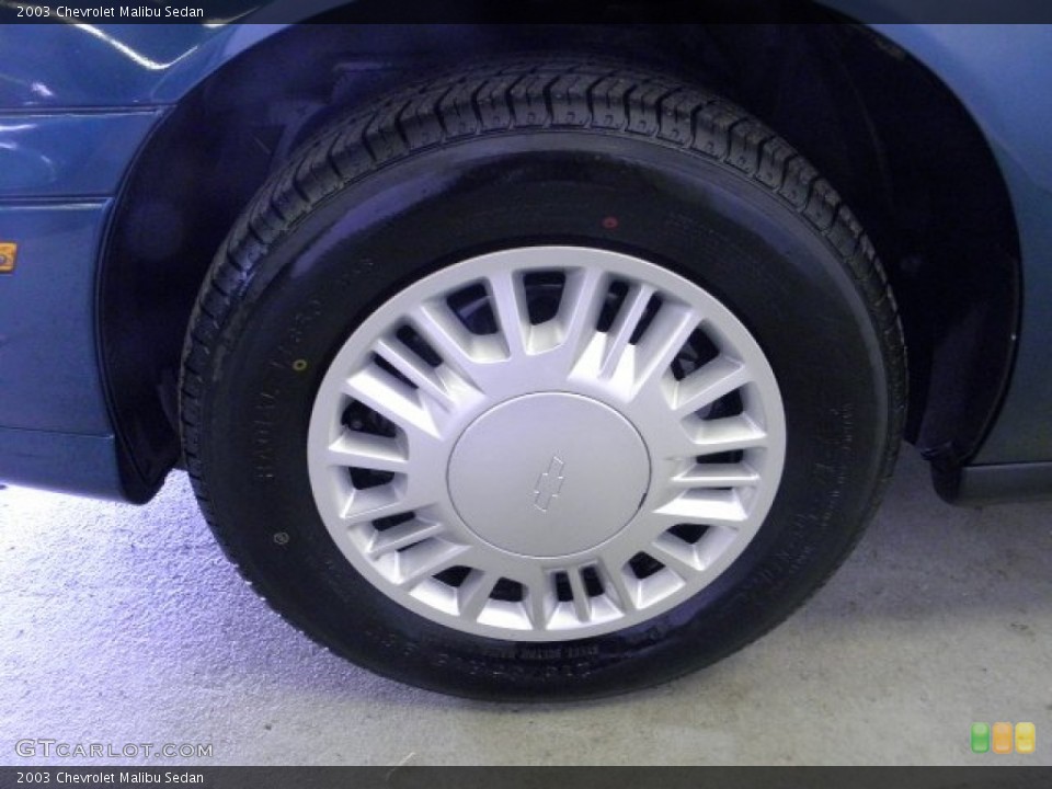 2003 Chevrolet Malibu Sedan Wheel and Tire Photo #61356776