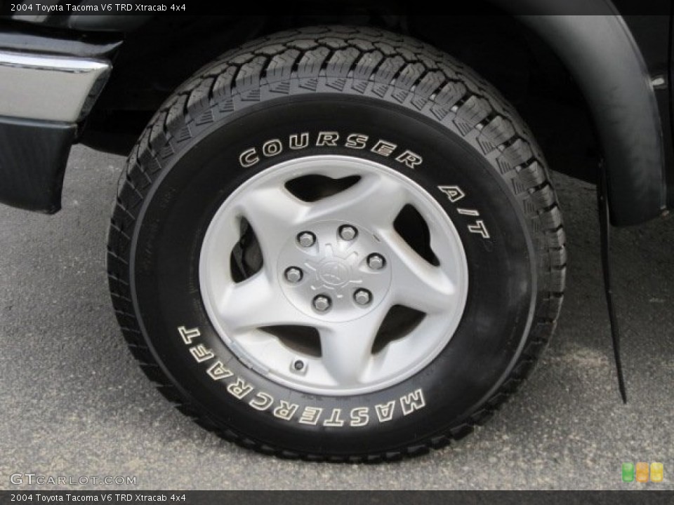 2004 Toyota Tacoma V6 TRD Xtracab 4x4 Wheel and Tire Photo #61356914