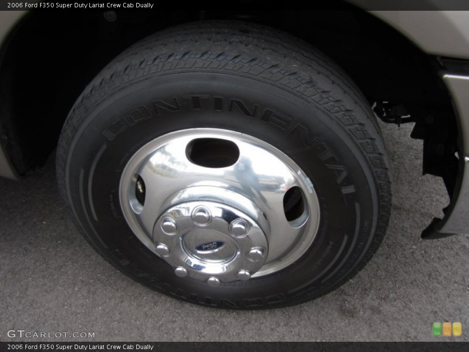 2006 Ford F350 Super Duty Lariat Crew Cab Dually Wheel and Tire Photo #61358159