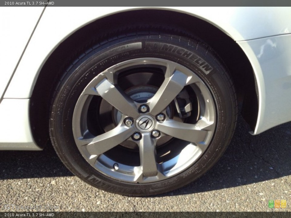 2010 Acura TL 3.7 SH-AWD Wheel and Tire Photo #61368324