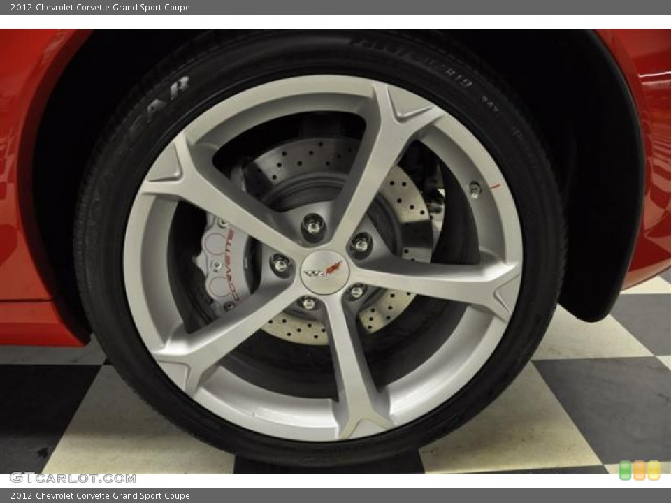 2012 Chevrolet Corvette Grand Sport Coupe Wheel and Tire Photo #61380966