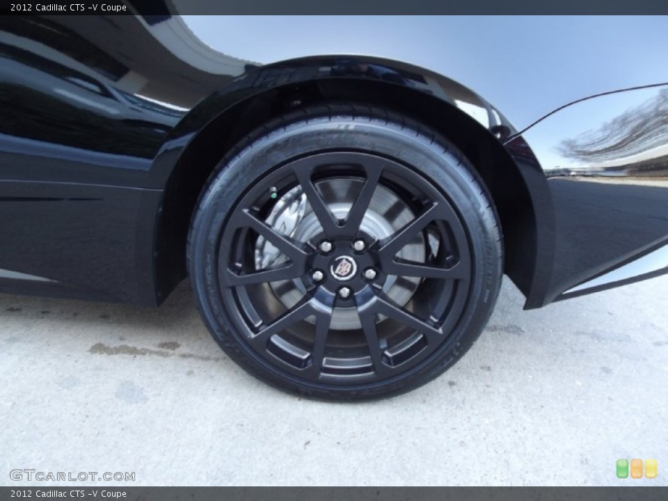 2012 Cadillac CTS -V Coupe Wheel and Tire Photo #61391688