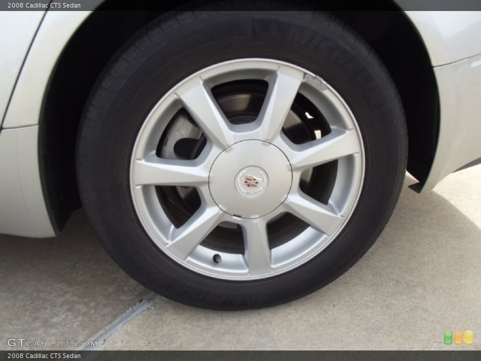 2008 Cadillac CTS Sedan Wheel and Tire Photo #61392069