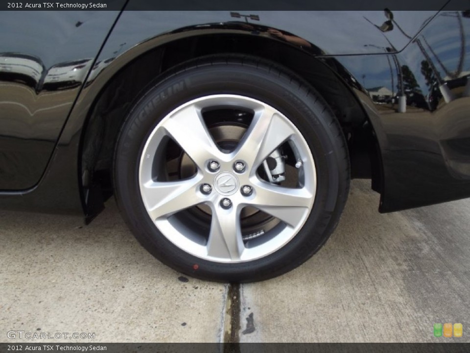 2012 Acura TSX Technology Sedan Wheel and Tire Photo #61392206