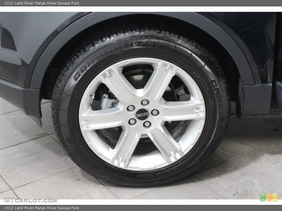 2012 Land Rover Range Rover Evoque Pure Wheel and Tire Photo #61398331