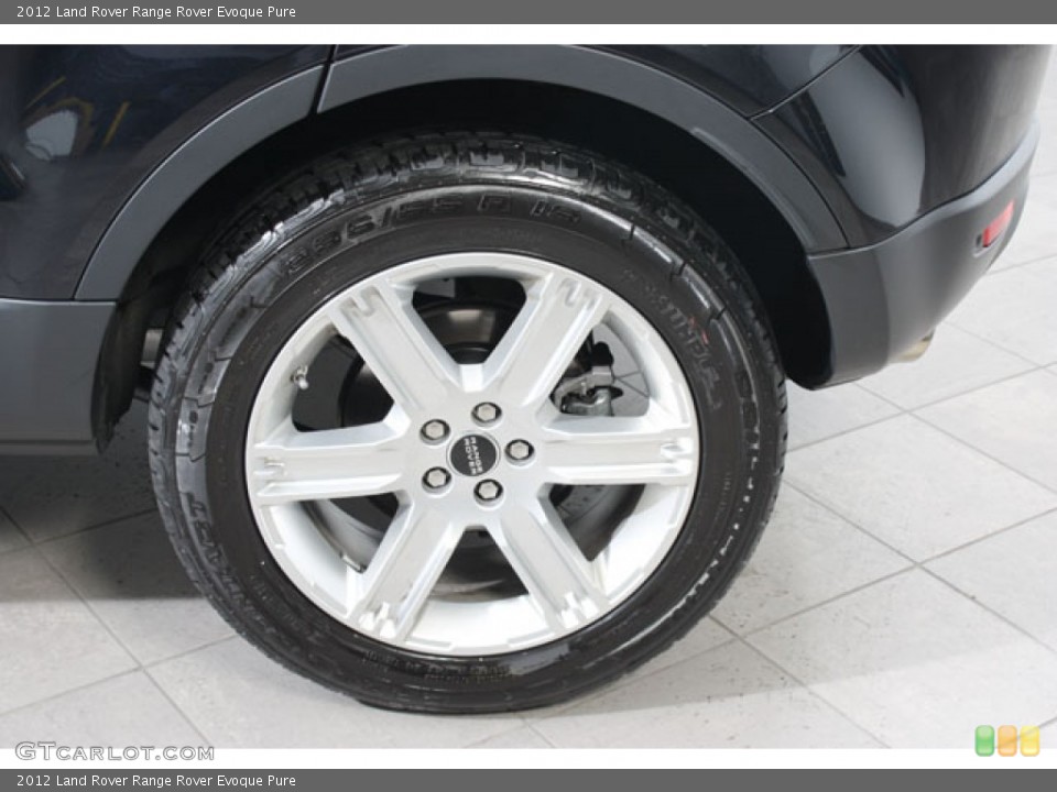 2012 Land Rover Range Rover Evoque Pure Wheel and Tire Photo #61398340